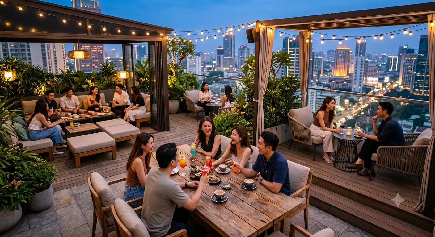 Khám phá các không gian ngồi phù hợp với từng nhu cầu trò chuyện